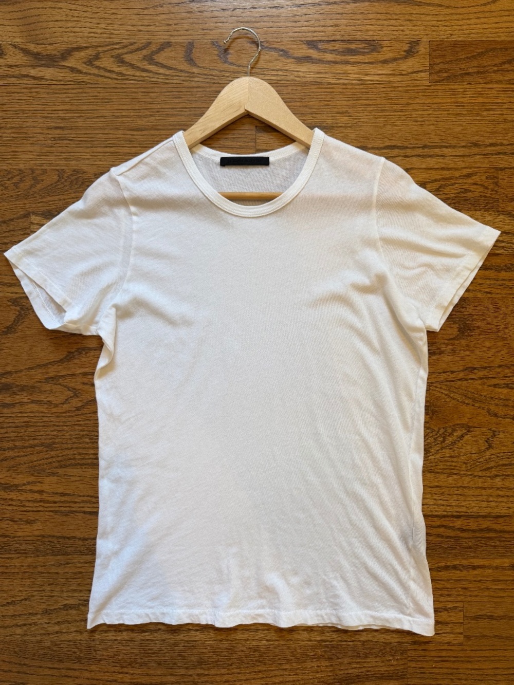 Jenni Kayne Cotton Basic Tee White 100% Cotton Size XS